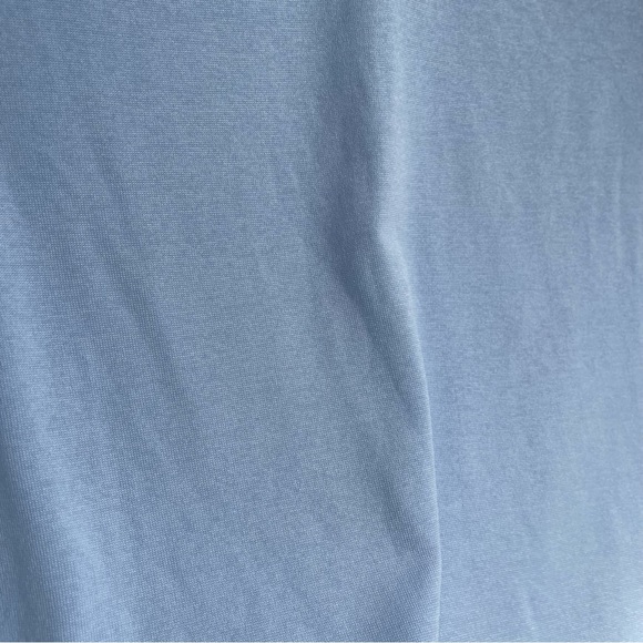 PacSun Me to We Sky Blue cut out v neck chocker style oversized t-shirt - Picture 5 of 5